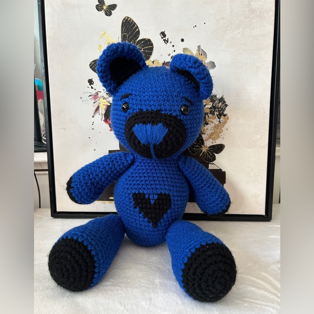Crochet Teddy Bear - Handmade